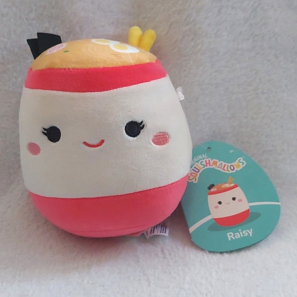 NWT Squishmallows Jazwares Plush, Raisy S5 #999, Stuffed Toy